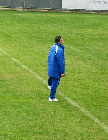 Nevil Dede, the Egnatia coach