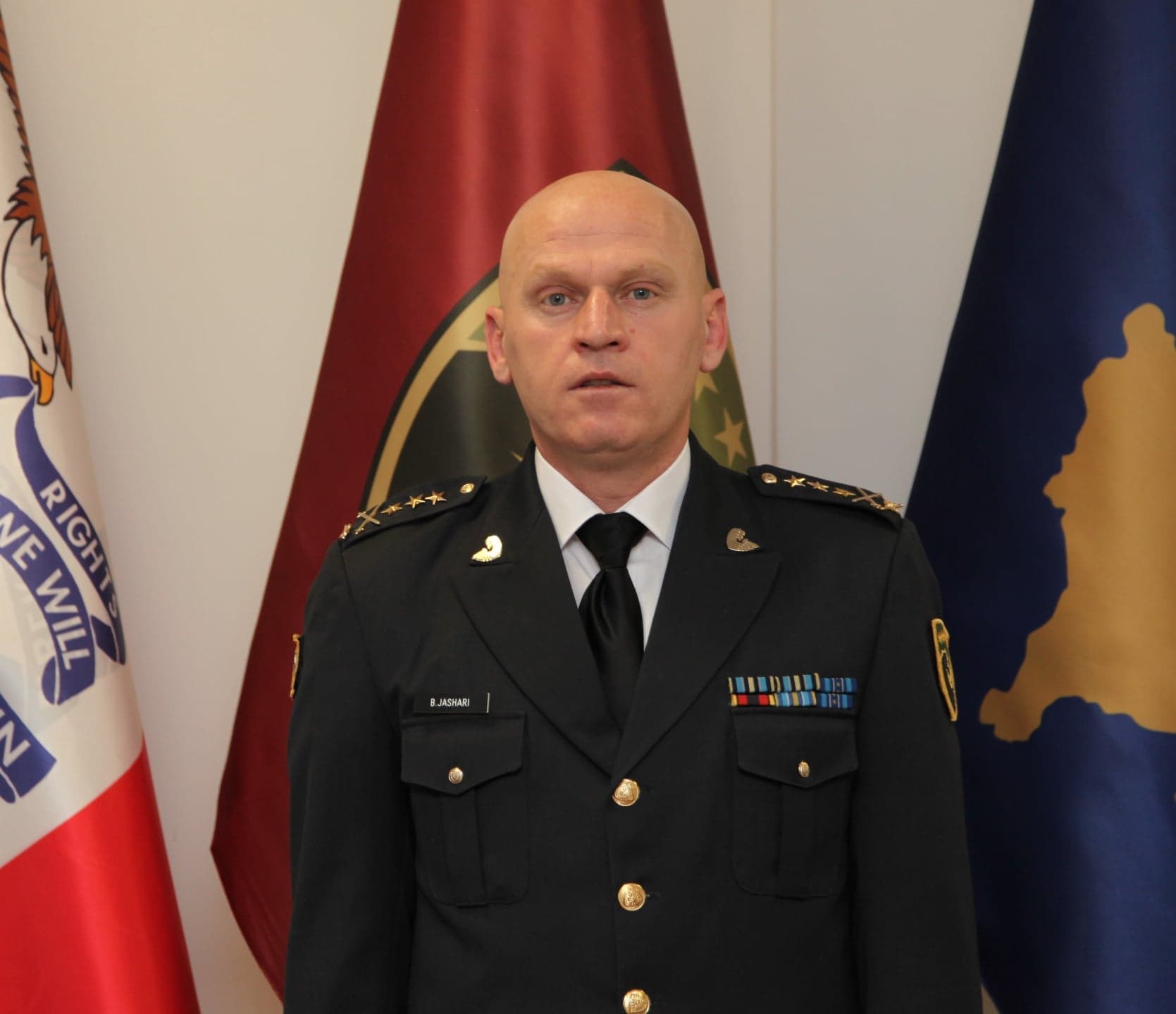 Gjeneral Bashkim Jashari, komandant i Forcës së Sigurisë së Kosovës