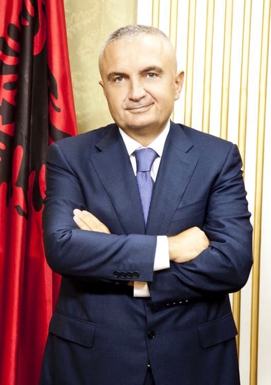 Portrait of former President Ilir Meta
