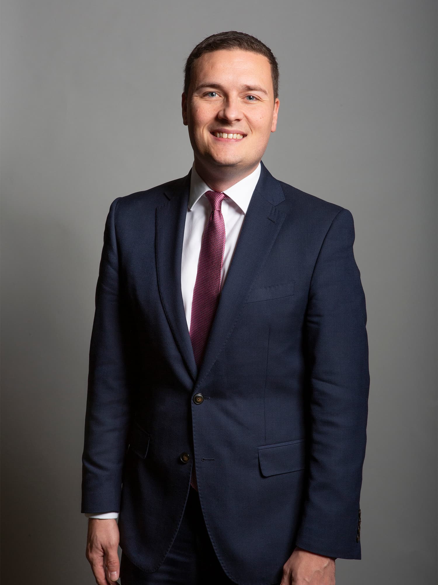 Portreti zyrtar i Wes Streeting, sekretar britanik i Mbrojtjes