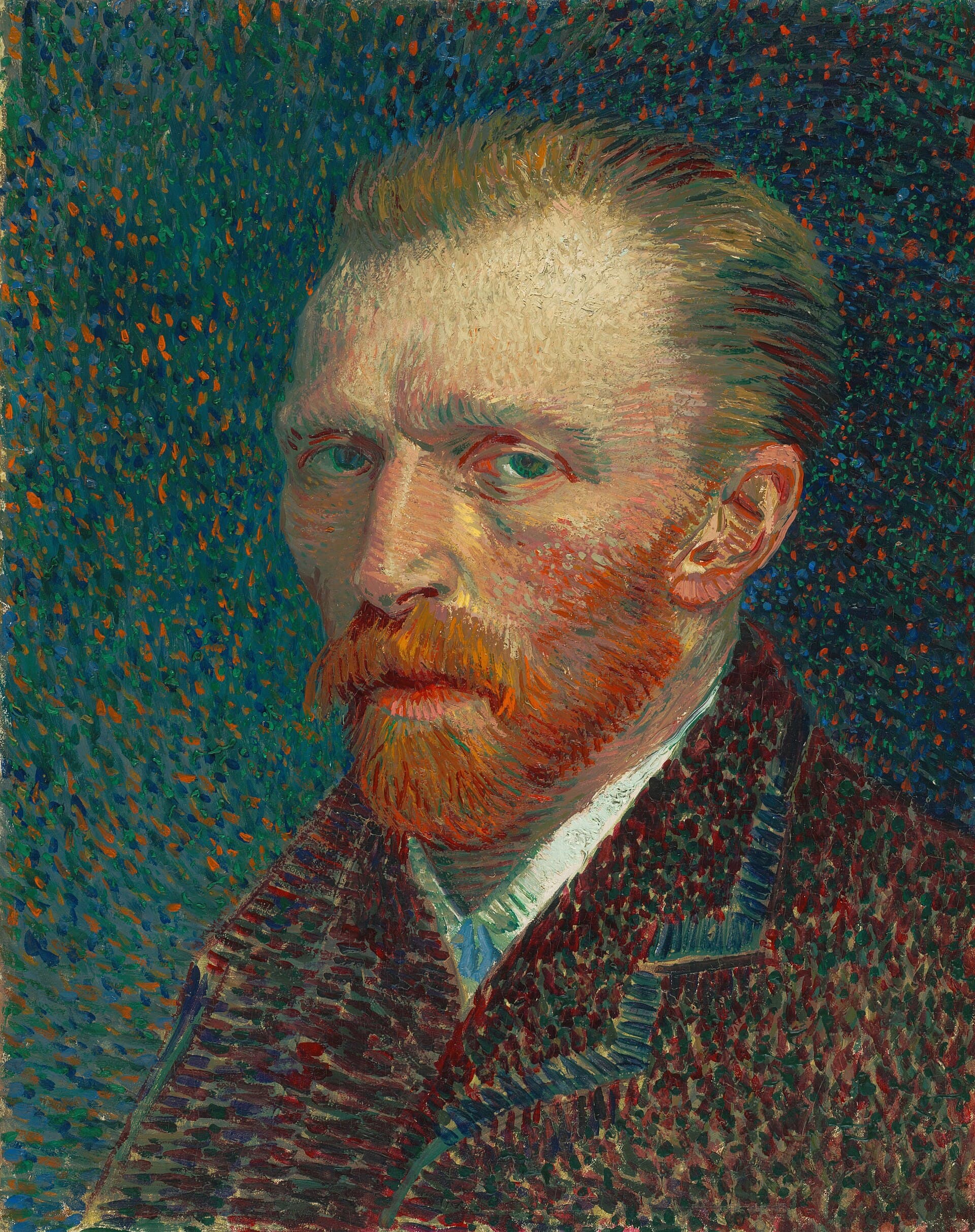 Autoportret i Vincent van Gogh-ut i vitit 1887